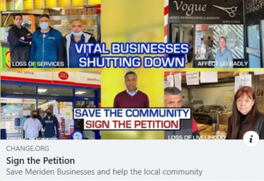Photo for campaign save Meriden Businesses